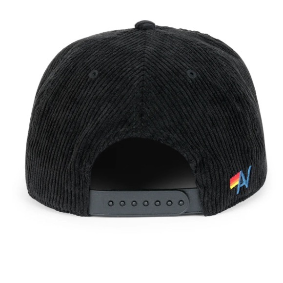 new Aviator Nation Bolt Vintage Corduroy black Trucker Hat - Picture 3 of 12